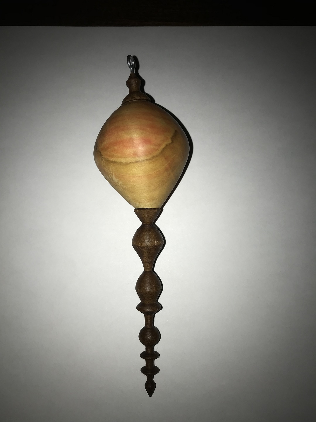 Box Elder and Walnut Christmas Ornament