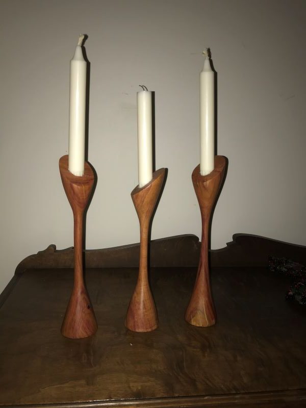 Plum Candlesticks